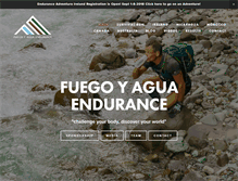 Tablet Screenshot of fuegoyagua.org